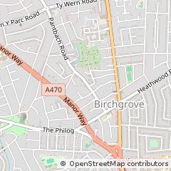 Map of Cardiff