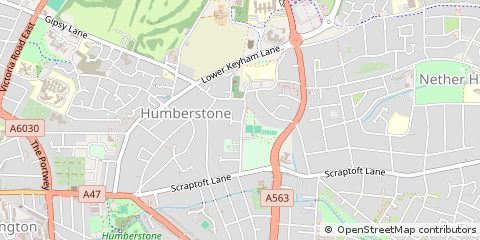 Map of Leicester