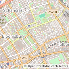 Map of London, West Sussex