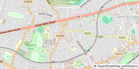 Map of Hounslow