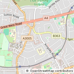 Map of Hounslow