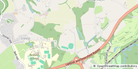 Map of Petersfield, Hampshire