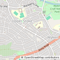 Map of West Midlands