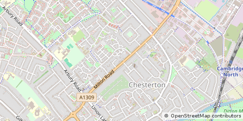 Map of Cambridge
