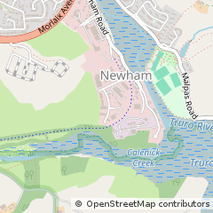 Map of Truro, Cornwall