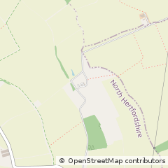 Map of Buntingford, Hertfordshire