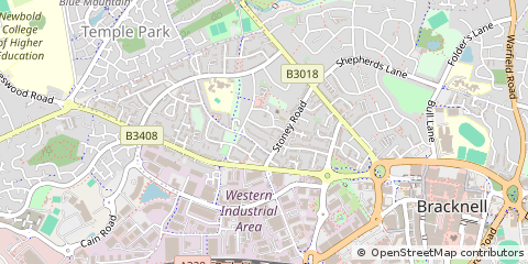 Map of Bracknell