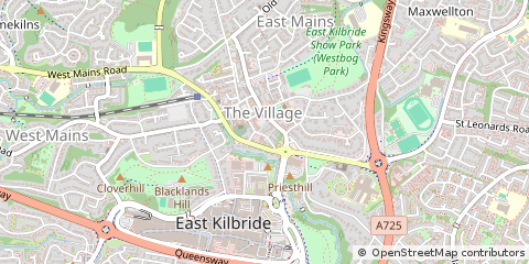 Map of Glasgow
