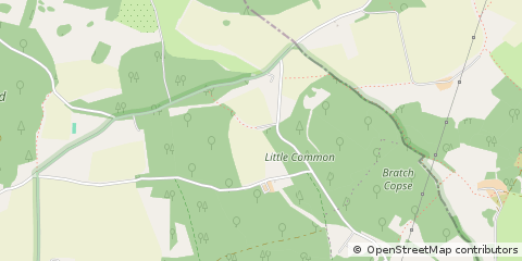 Map of Wimborne