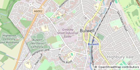 Map of Nottingham