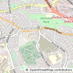 Map of Stoke-on-Trent