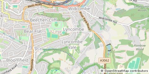 Map of Somerset
