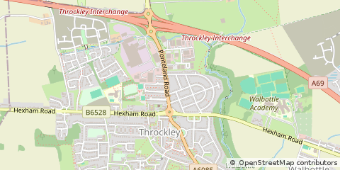 Map of Newcastle Upon Tyne
