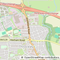 Map of Newcastle Upon Tyne