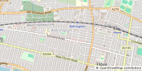Map of Hove