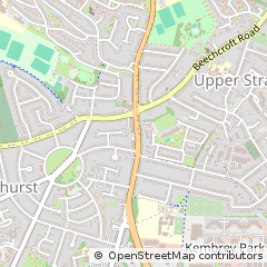 Map of Swindon