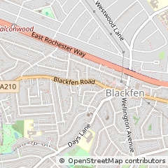 Map of Sidcup