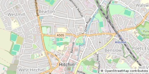 Map of Hertfordshire