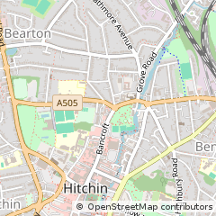 Map of Hertfordshire