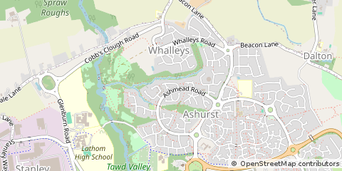 Map of Skelmersdale