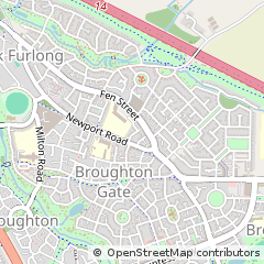 Map of Milton Keynes