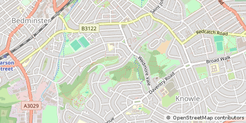 Map of Bristol