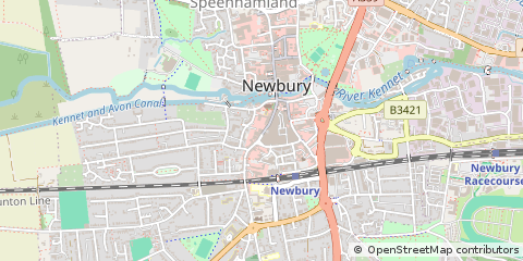 Map of Newbury