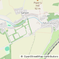 Map of Andover, Hampshire