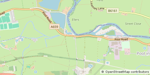 Map of Otley, West Yorkshire