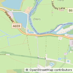 Map of Otley, West Yorkshire