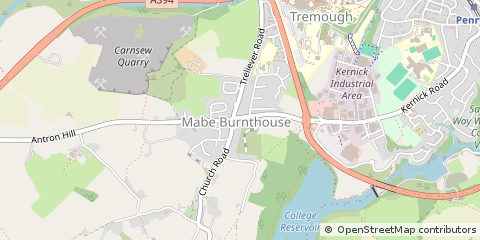 Map of Penryn