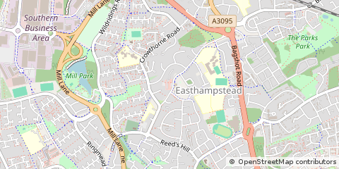 Map of Bracknell
