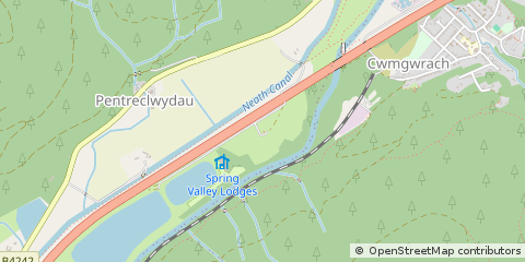 Map of Glynneath