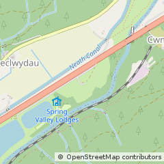 Map of Glynneath