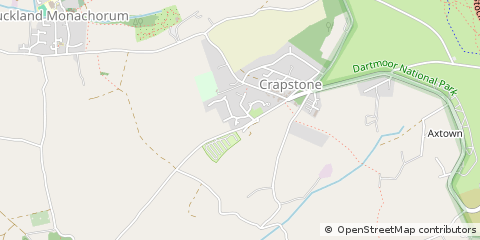 Map of Yelverton, Devon