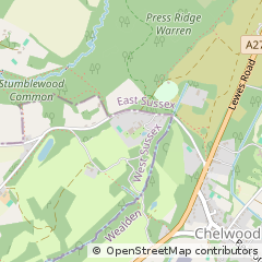 Map of Haywards Heath