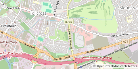 Map of Glasgow