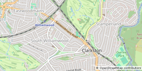 Map of Glasgow