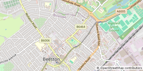 Map of Nottingham