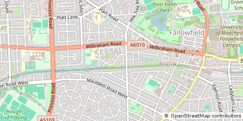 Map of Manchester