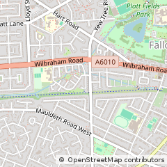 Map of Manchester
