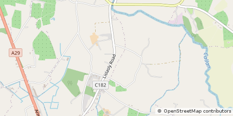 Map of Co Armagh, N Ireland