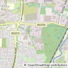 Map of Halfway, Sheffield