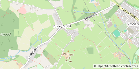 Map of Southampton, Hampshire
