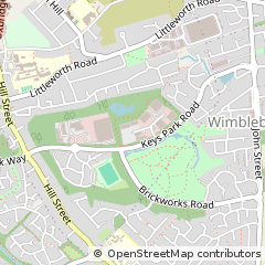 Map of Cannock, Staffordshire