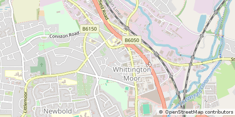 Map of Chesterfield