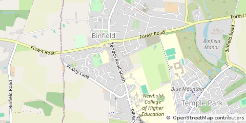 Map of Bracknell