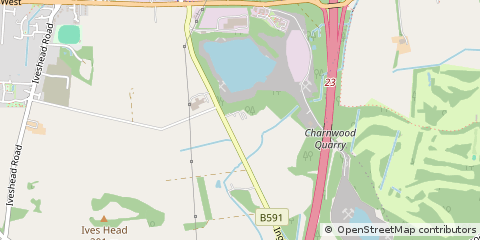 Map of Loughborough, Leicestershire