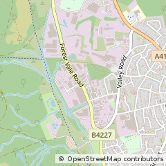 Map of Cinderford, Gloucestershire