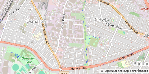 Map of Derby